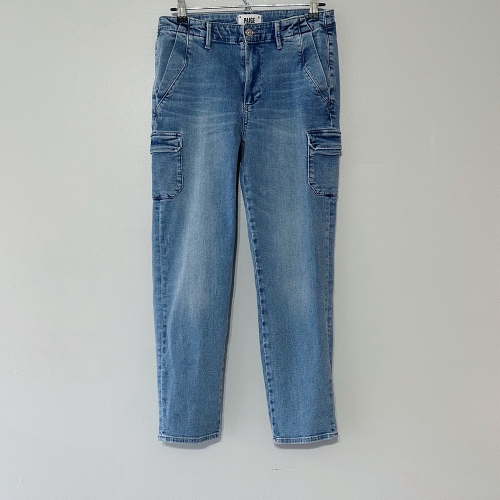 PAIGE Drew Cargo Pockets Jeans Size 28 - Picture 6 of 13